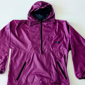 Helly Hansen Style Vintage Anorak Pullover Jacket Purple Outdoor Gear